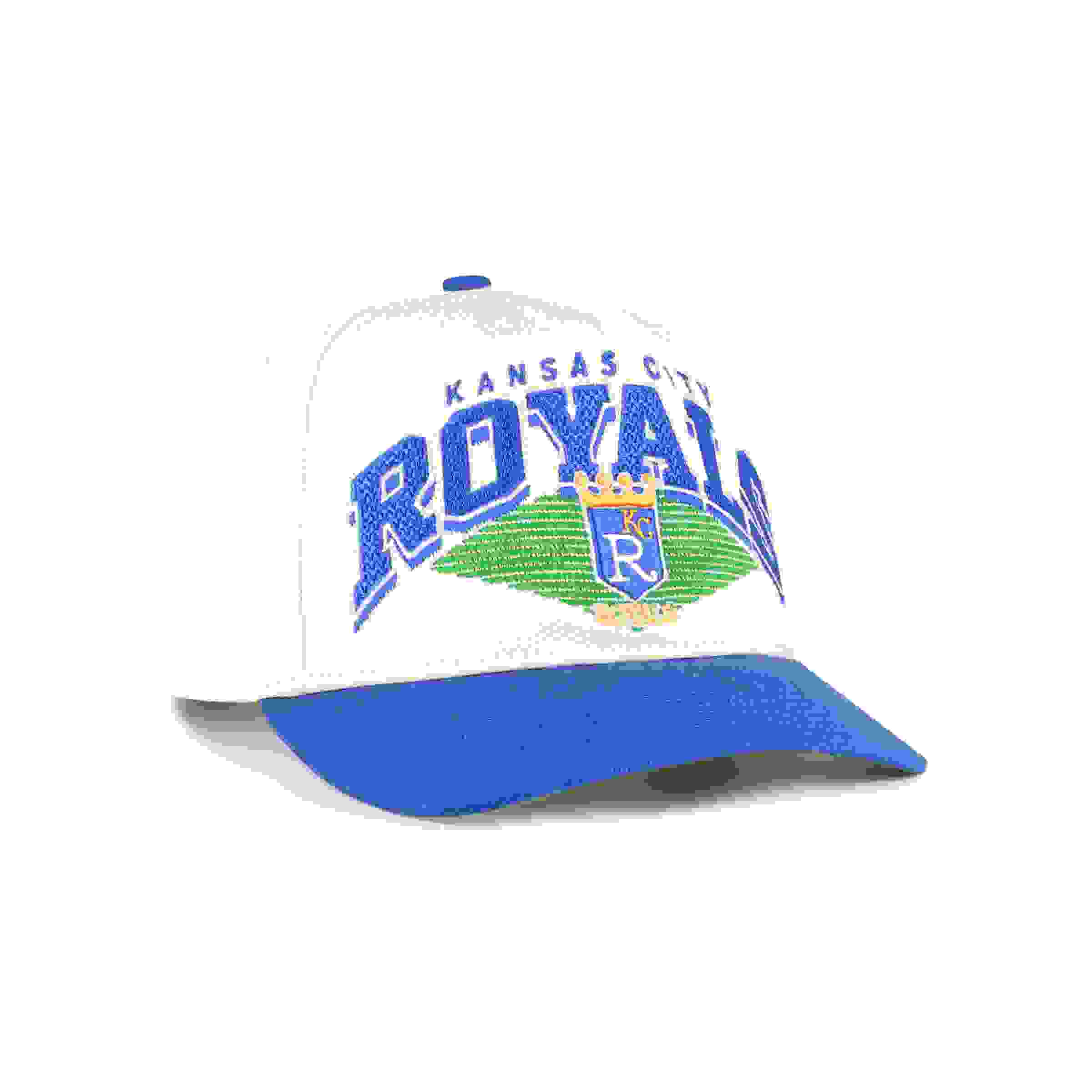 47 Kansas City Royals Cooperstown Pomona Hitch Natural Snapback Hat